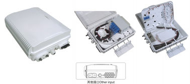 Porcellana Scatola di distribuzione di fibra ottica GFS-16K, 1:16 PLC/2x1: 8PLC, 340X250X110mm, parete/palo-ha montato, IP65, sostiene non tagliato fornitore