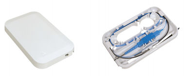 Porcellana Mini piastra frontale/scatola a fibra ottica 148.3*89.8*16mm montaggio della fibra fornitore