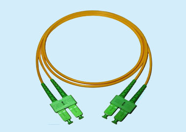 Porcellana Connettori a fibra ottica Sc/Apc duplex Sc/Apc di singolo modo di stabilità fornitore