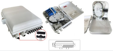 Porcellana Separatore della scatola di distribuzione 1x16 o 2PCS 1X8PLC o o 16core adattatore di fibra ottica, 300X222X73mm, fissato al muro, IP65 fornitore